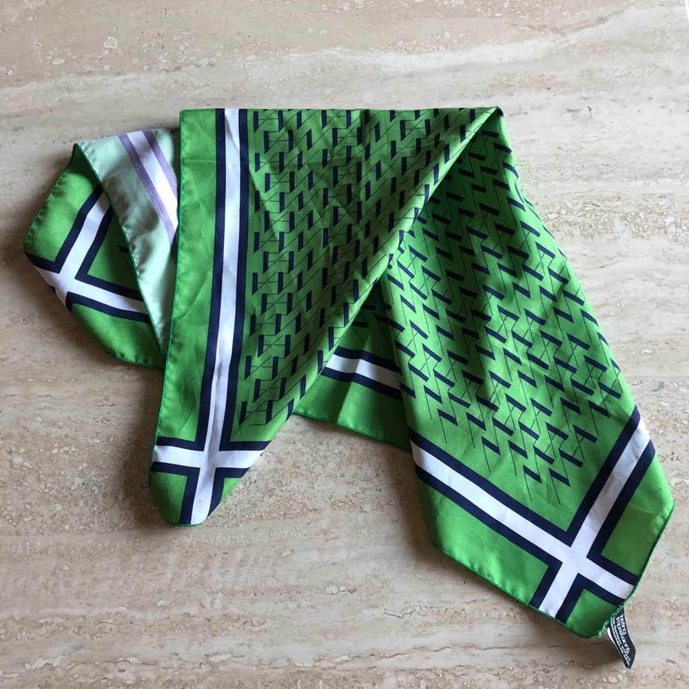 Vintage Green Scarf